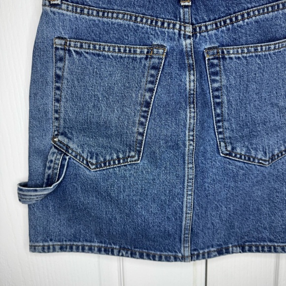 Helmut Lang Femme Utility Denim Mini Skirt - Picture 8 of 8